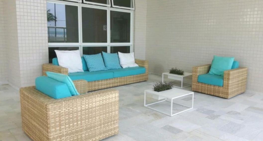 Ferienwohnung Apartamento Praia Bertioga Frente Mar Exterior foto