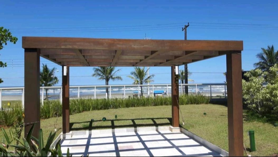 Ferienwohnung Apartamento Praia Bertioga Frente Mar Exterior foto